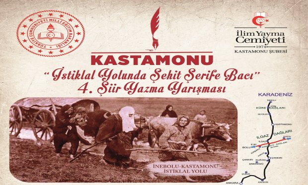 İSTİKLAL YOLUNDA ŞEHİT ŞERİFE BACI 4. ŞİİR YAZMA YARIŞMASI İLK DEĞERLENDİRME SONUÇLARI